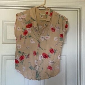 Cooper and Ella medium floral shirt
